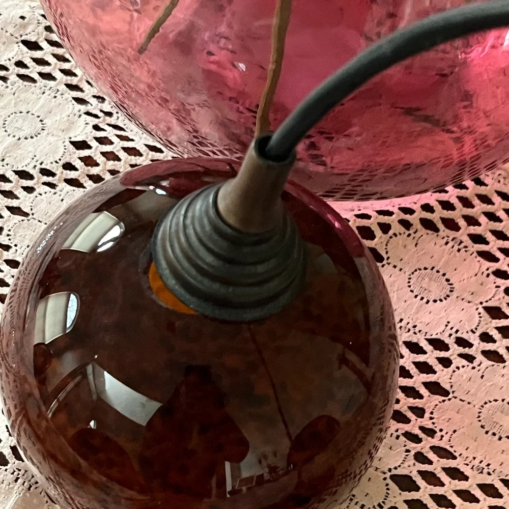 Vintage single Fixture/ bulb Ceiling